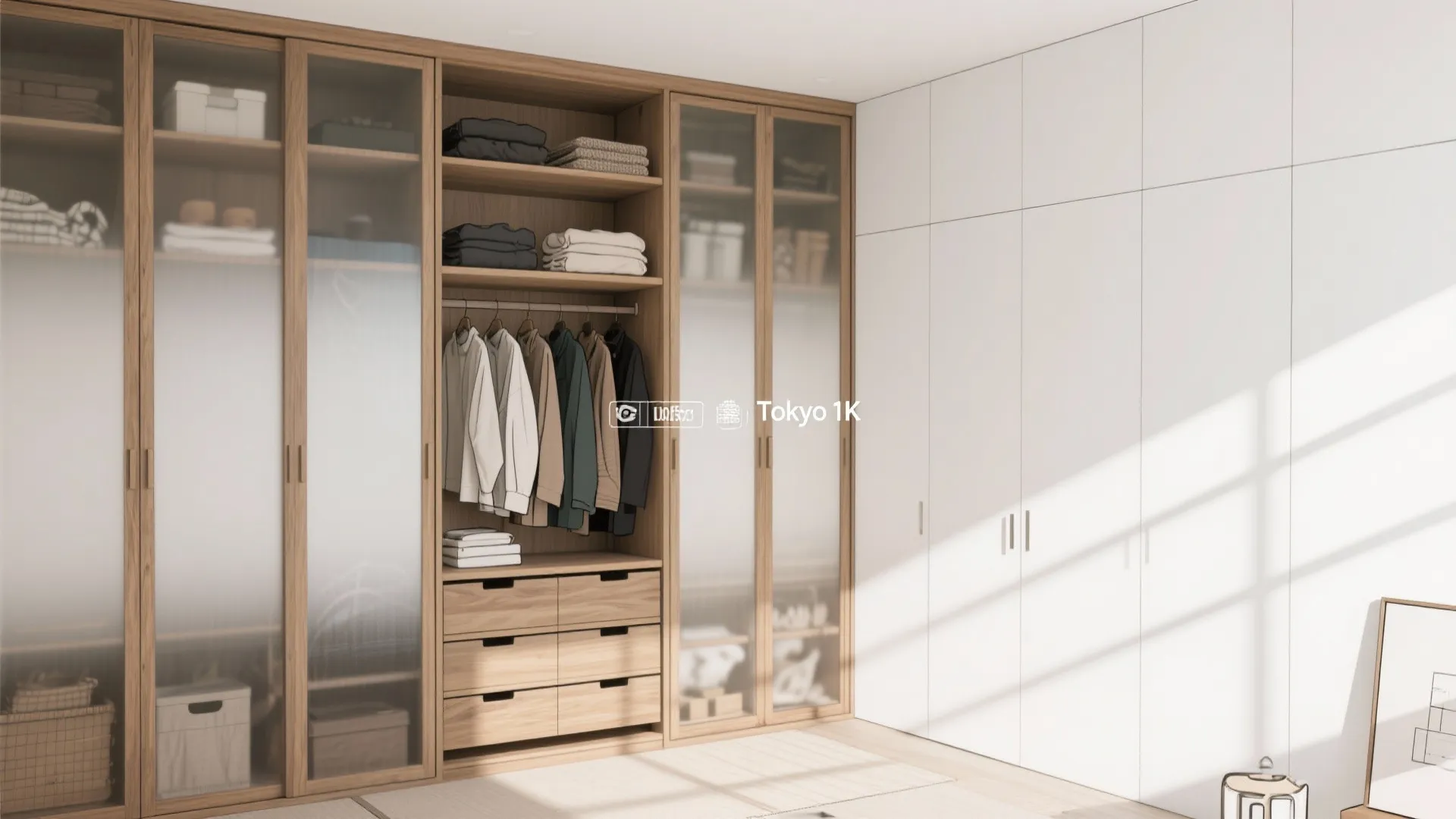 Tips 3: 収納は“立体分節”で見える化（収納技巧）