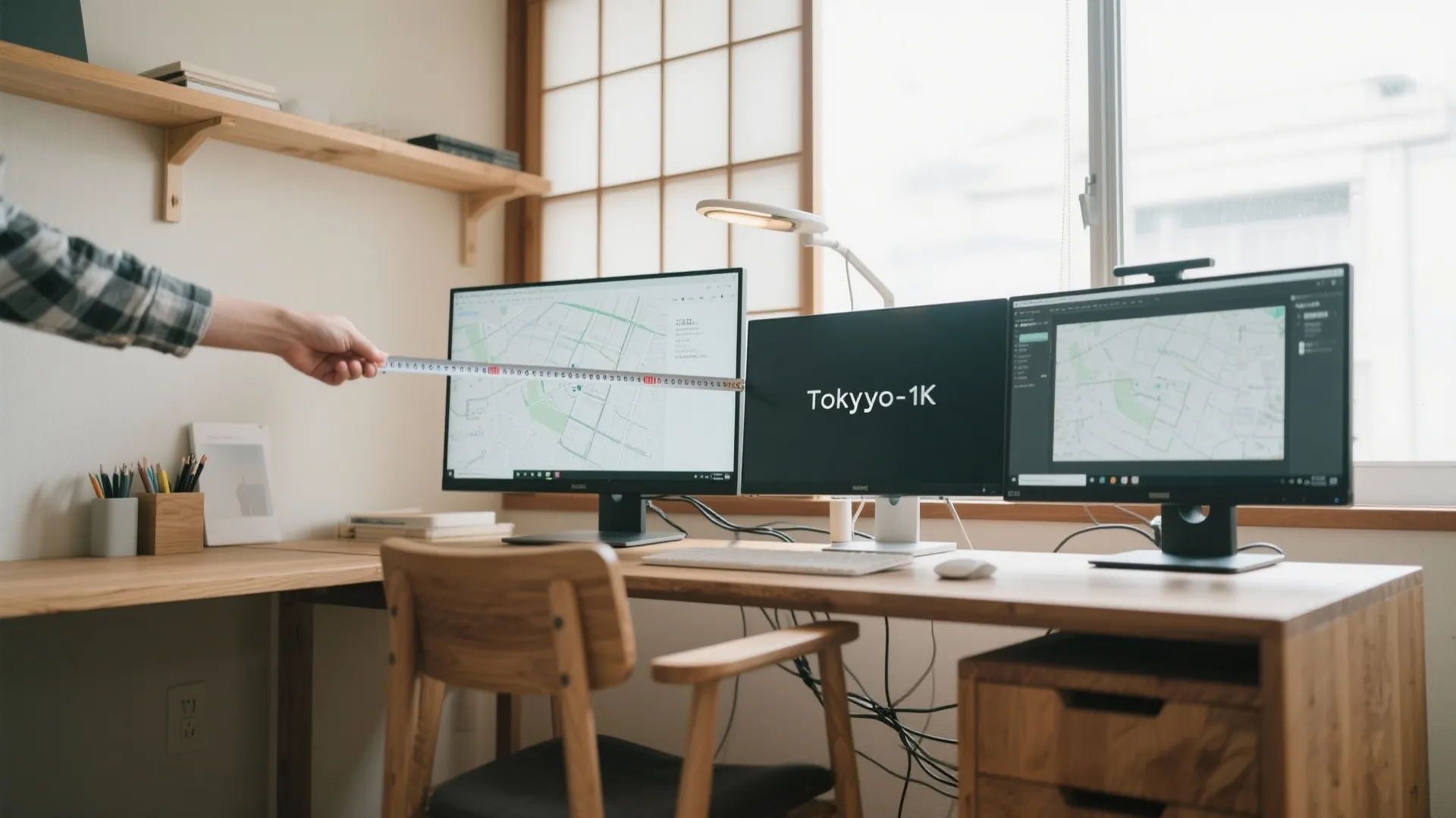 Tips 1: 視距離と解像度の関係（東京のワークスペースでも実用的）