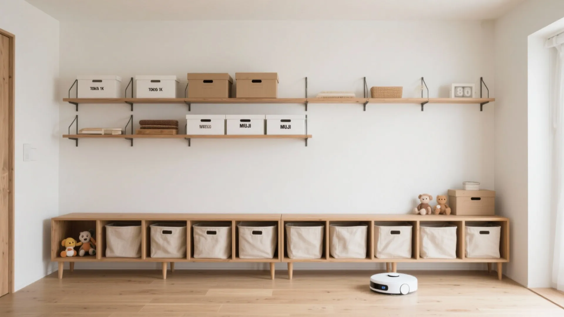 Tips 2: 収納技巧で“床を空ける”——縦と隙間のミリ単位設計