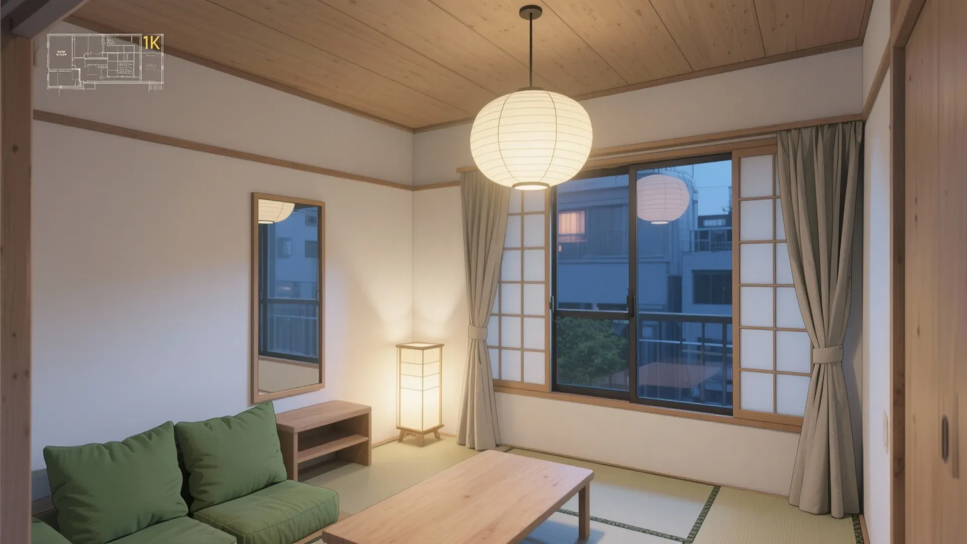 4. 日式風格の色と素材：小さくても“静けさ”をつくる