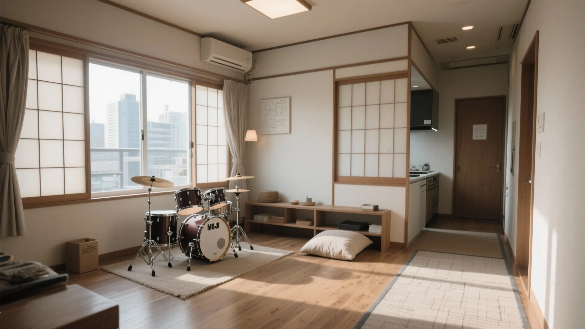 Tips 3: 1Kの“キッチン側”に置かない配置計画（動線計画 / 東京）