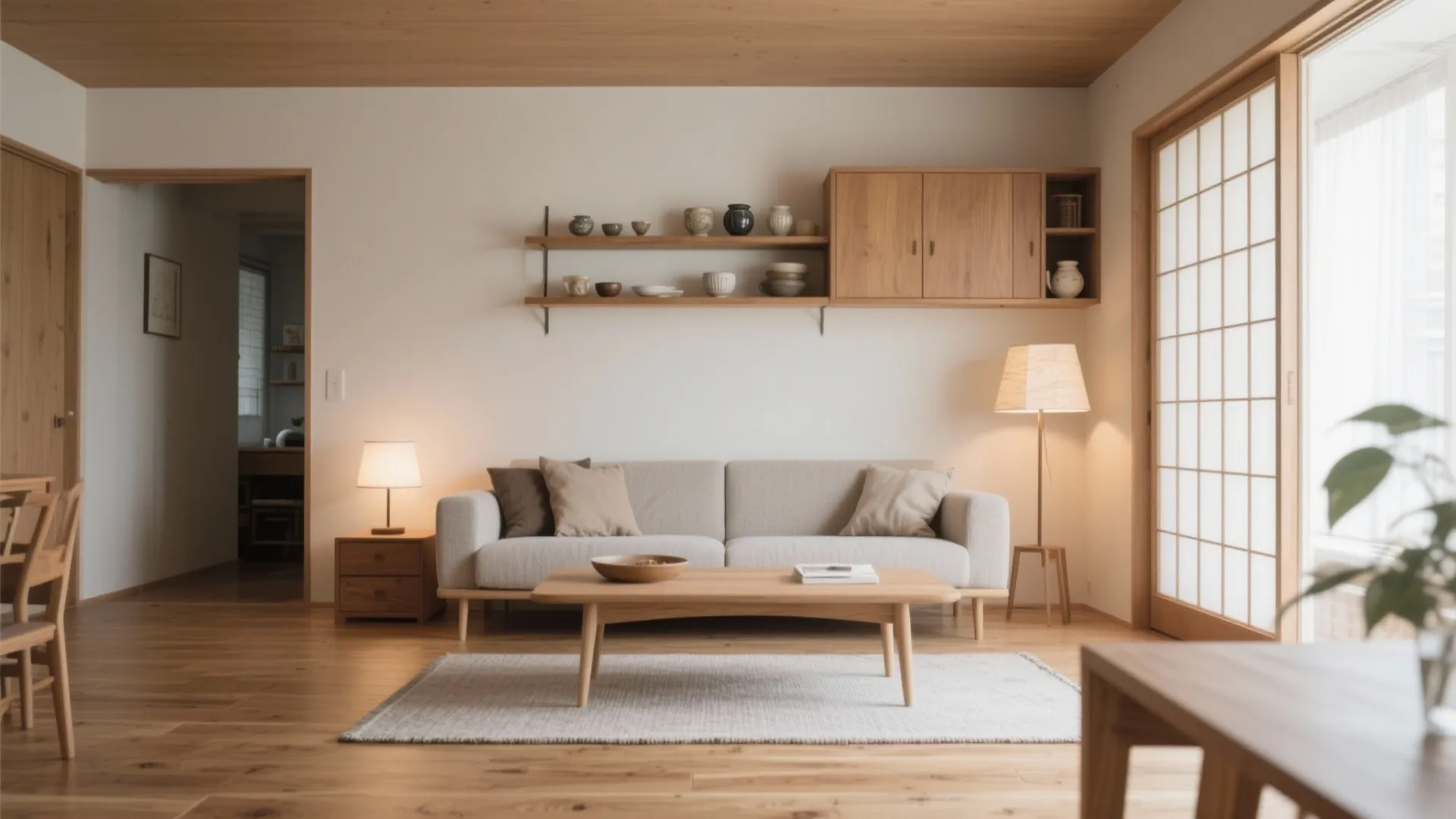 Tips 4: 1LDKは“くつろぎの温度”を上げる素材選び（日式風格・収納技巧）