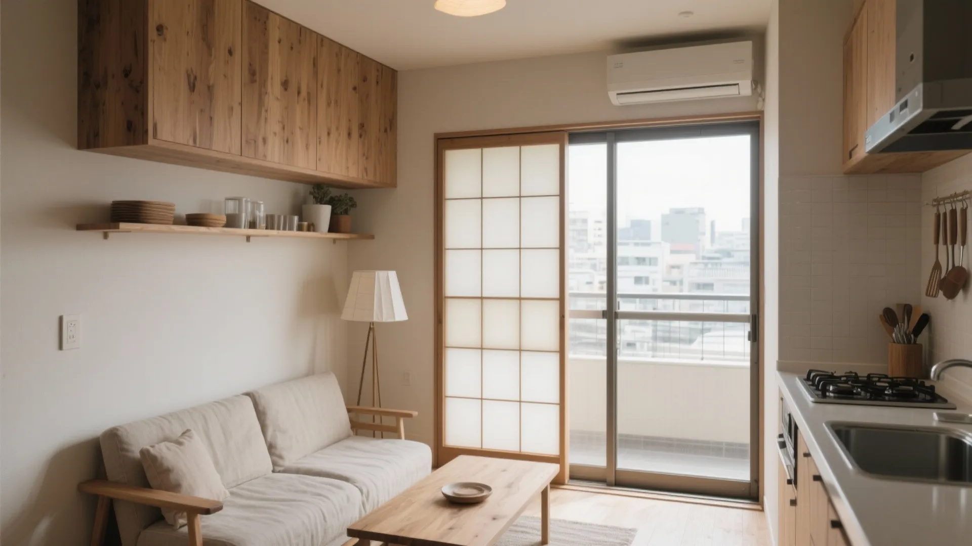 Tips 1: LDKを核にする—東京の小戸型でも“ひとつなぎ”で広がる