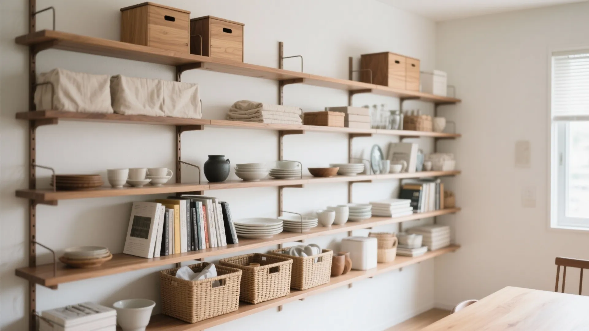 Tips 3: 収納技巧は“高さの3層”で考える