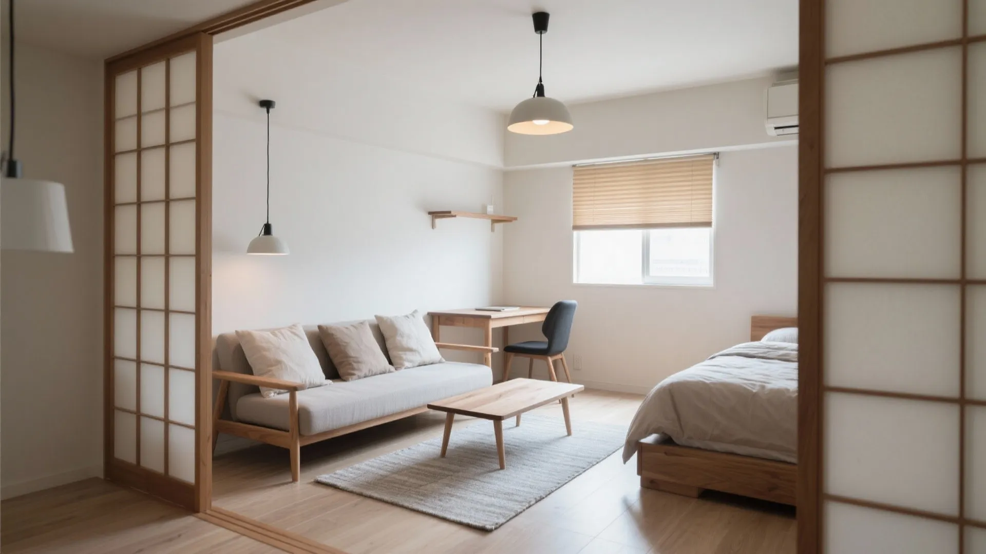 東京小型マンションの4つの設計ヒント｜小空間でも“4LDK感”をつくる日本室内デザイン: 1R・1Kでも家族機能を分ける“疑似4LDK”レイアウト術と動線・収納の整え方