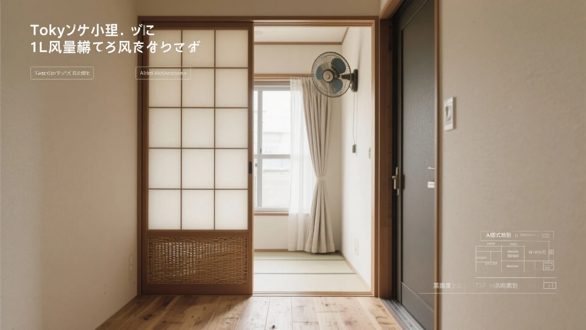 Tips 1: 東京小戸型で効く通気設計（東京小戸型＋動線規整）