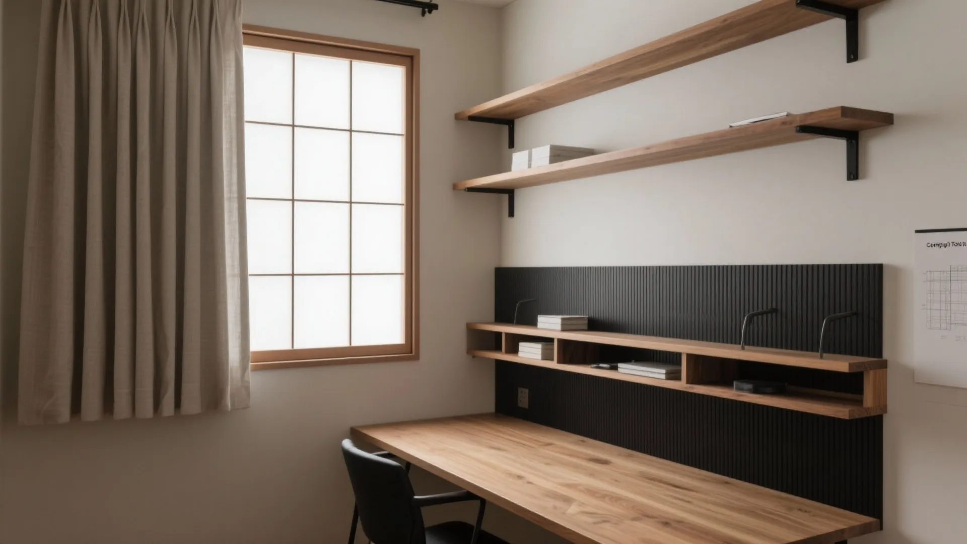 Tips 2: 小さな部屋は“軽やかな表情”が鍵——1Kで視覚ノイズを抑える（東京小户型・收纳技巧）