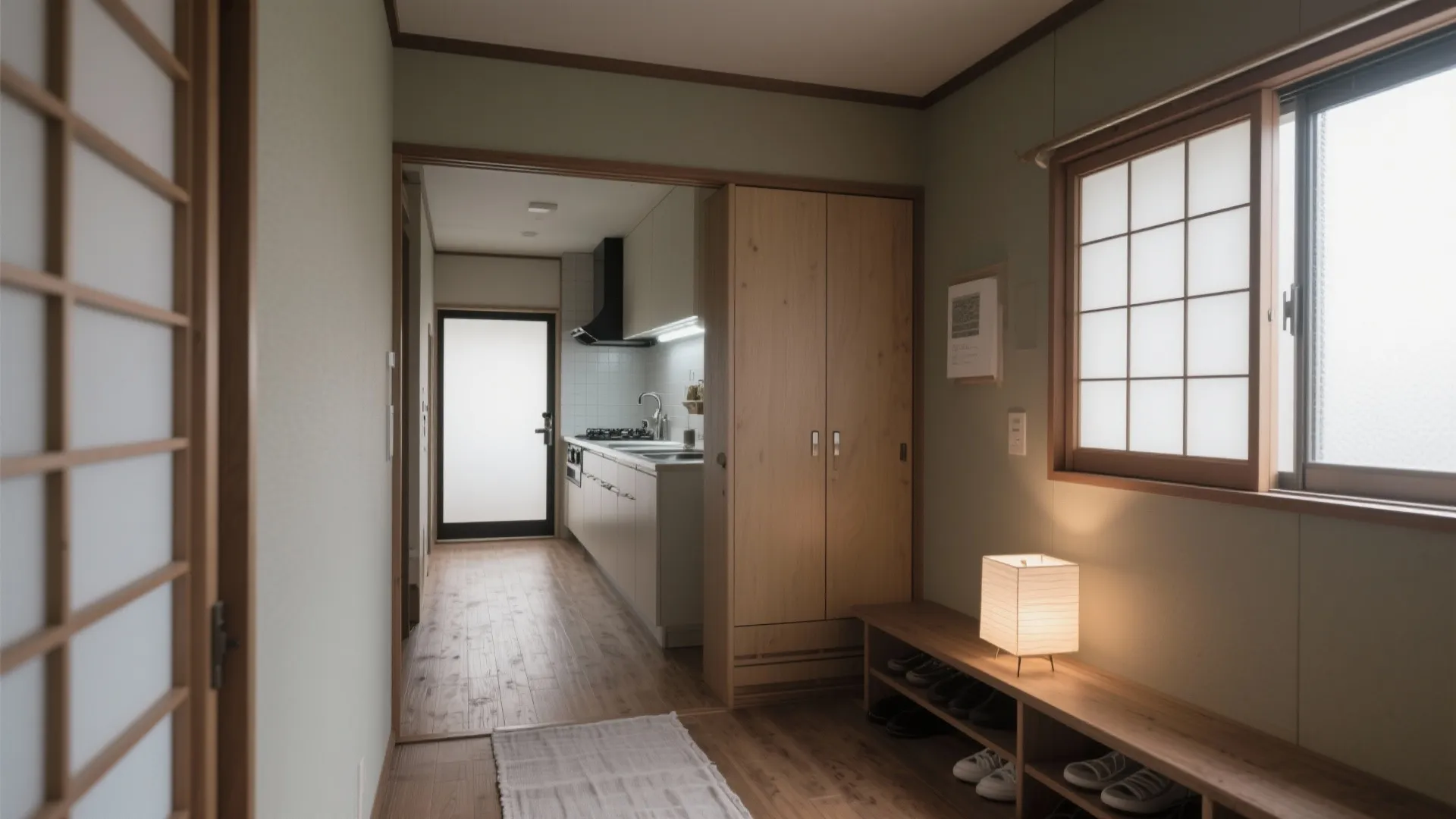 Tips 1: 玄関〜キッチンの動線を1本化（東京小戸型でも渋滞ゼロ）