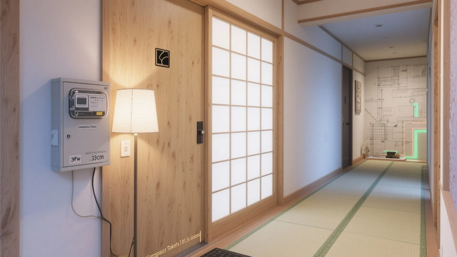 Tips 1: 東京小戸型でのメーター位置計画（動線計画と日式風格）