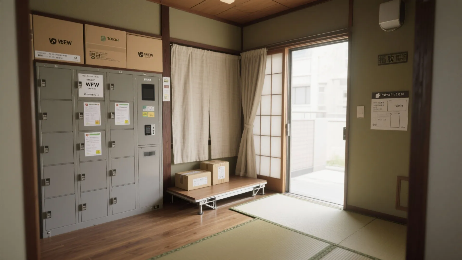 Tips 3: 置き配かボックスかを荷物サイズで使い分ける（動線規模に合わせた収納技巧）