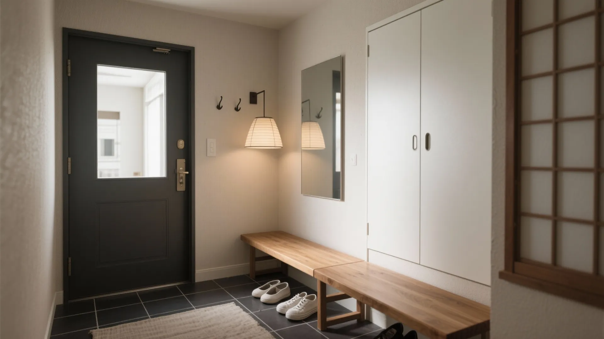 東京のマンション玄関ドアを整える5つのコツ｜小空間デザイン