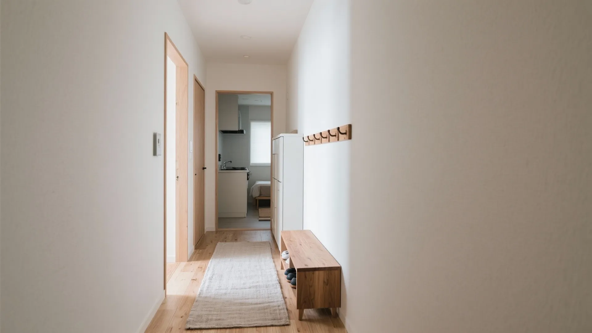 Tips 1: 玄関からの動線を一本化し、日式風格で“散らからない”入口をつくる