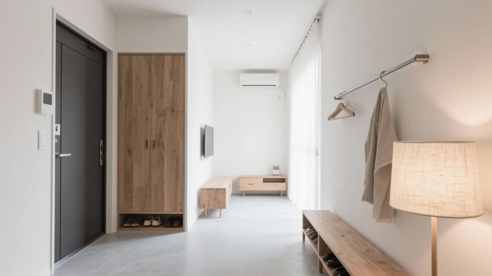 Tips 1: 玄関からリビングまで“一直線の抜け”をつくる（東京小戸型×動線規整）