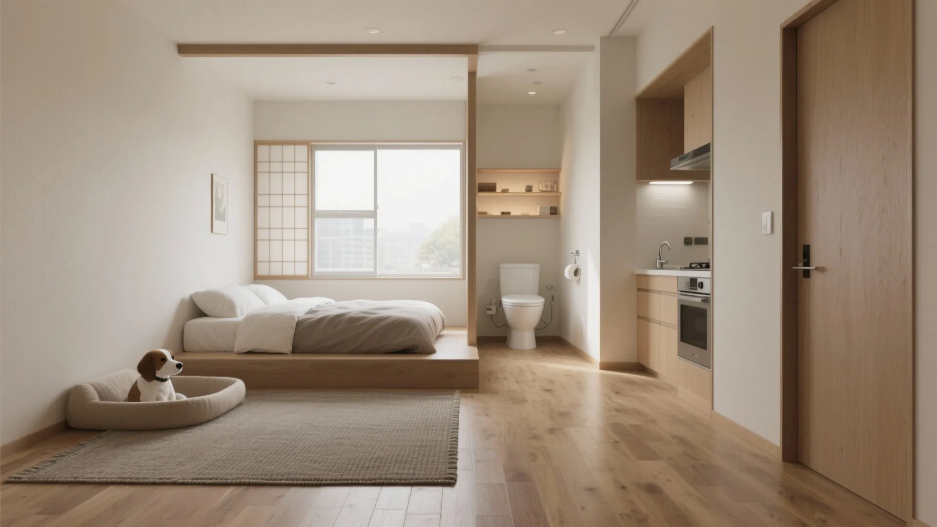 Tips 2: 動線計画で「吠え」と「いたずら」を防ぐ（動線計画・東京）