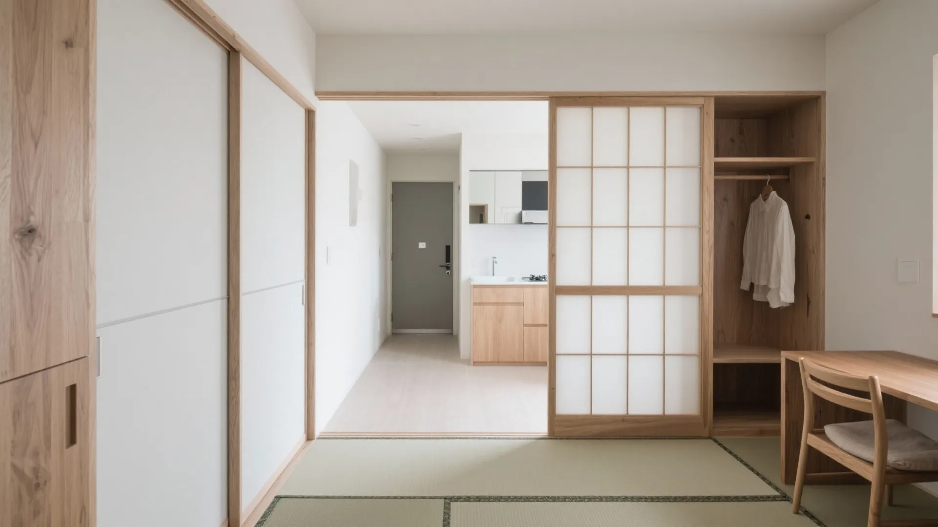 東京小空間の1Rデザイン5選：動線と収納で“暮らしが進む”部屋: 1Rでも広く感じる。日本の生活動線 × 日式ミニマルでつくる、東京・大阪・京都のための実践アイデア