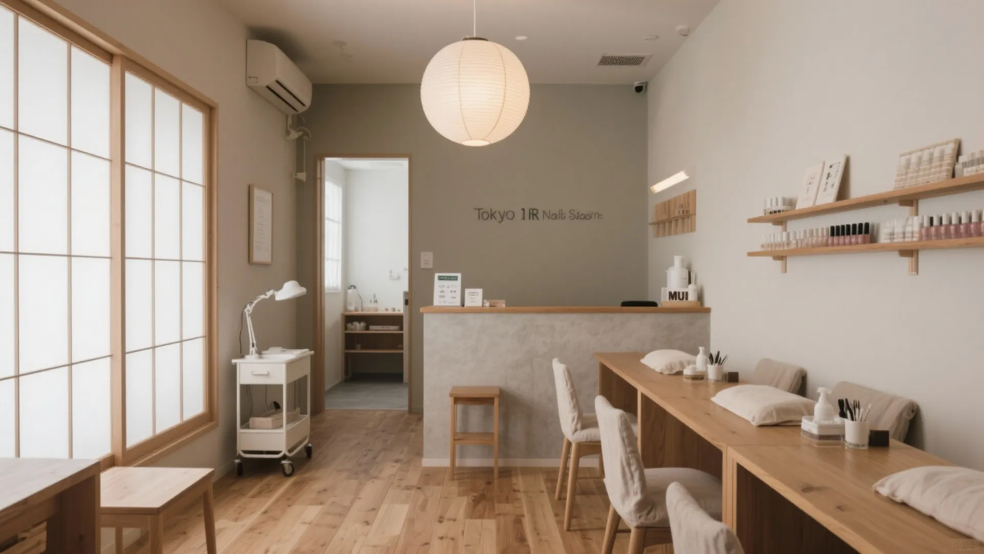 東京の1Rネイルサロン設計アイデア5選｜小さな空間を“働ける可愛さ”に: 1R・ワンルームでも機能と雰囲気は両立できる。動線・収納・照明・色でつくる東京的ミニサロンの正解。