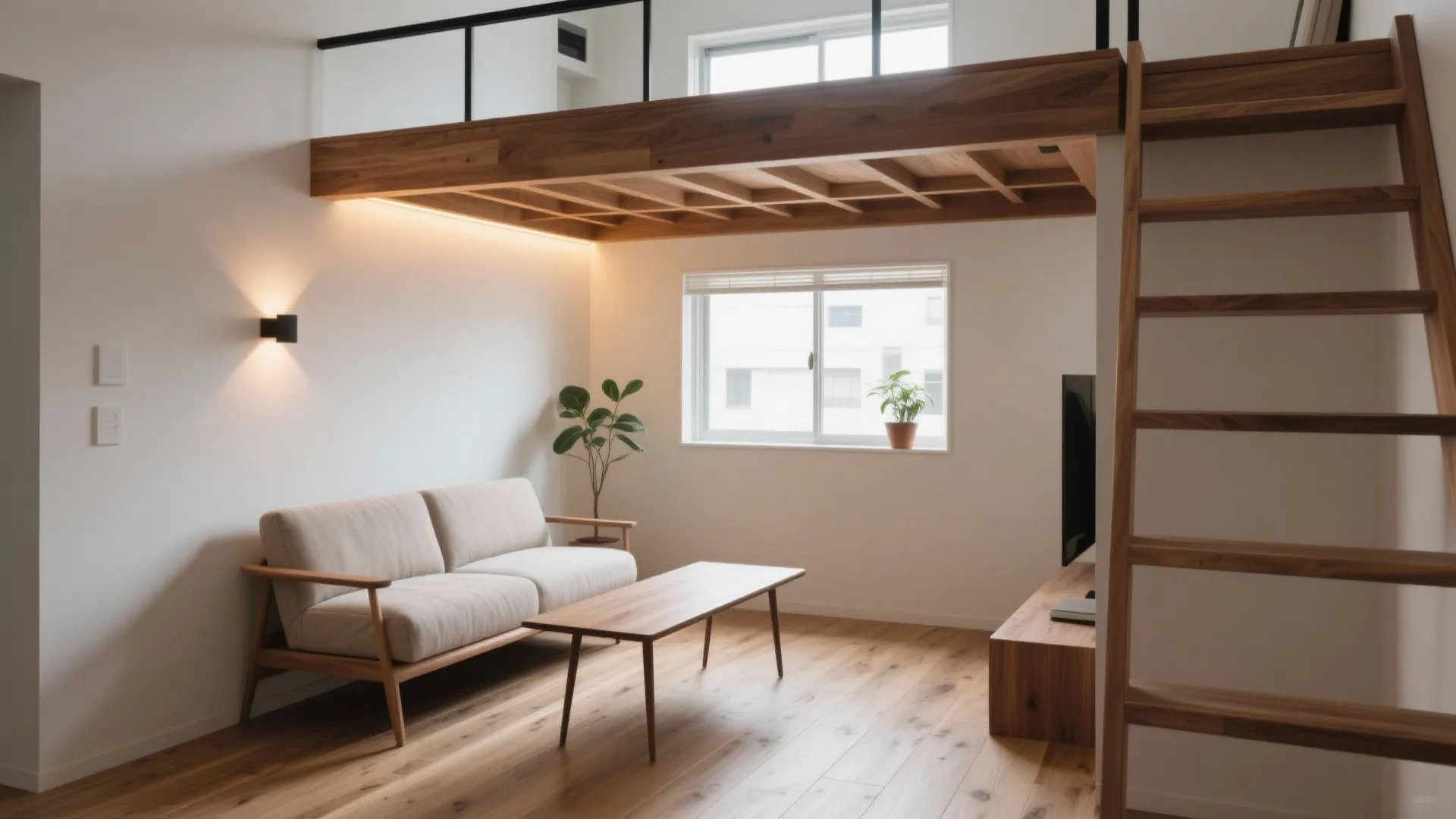 ロフト下を“セカンドリビング”化して東京小戸型を快適に