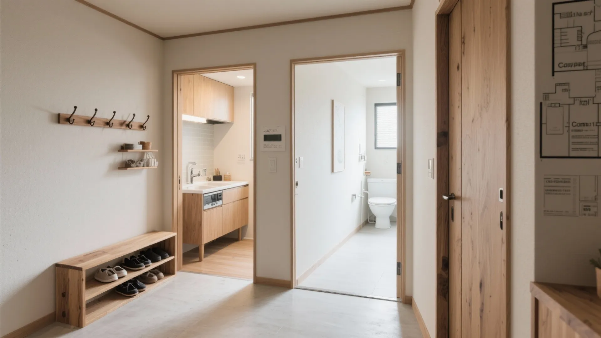 Tips 1: 東京小戸型は“1動線1目的”に絞る（動線規画）