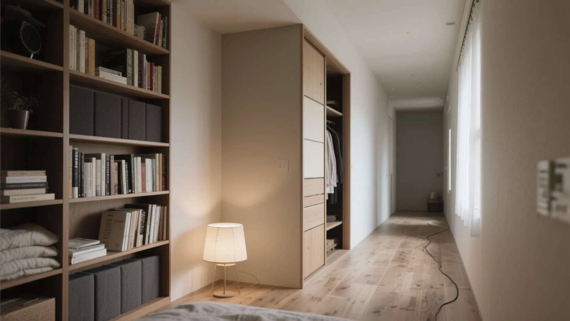 Tips 1: 家具と動線で“音の道”を遮る（動線規劃／東京小戶型）