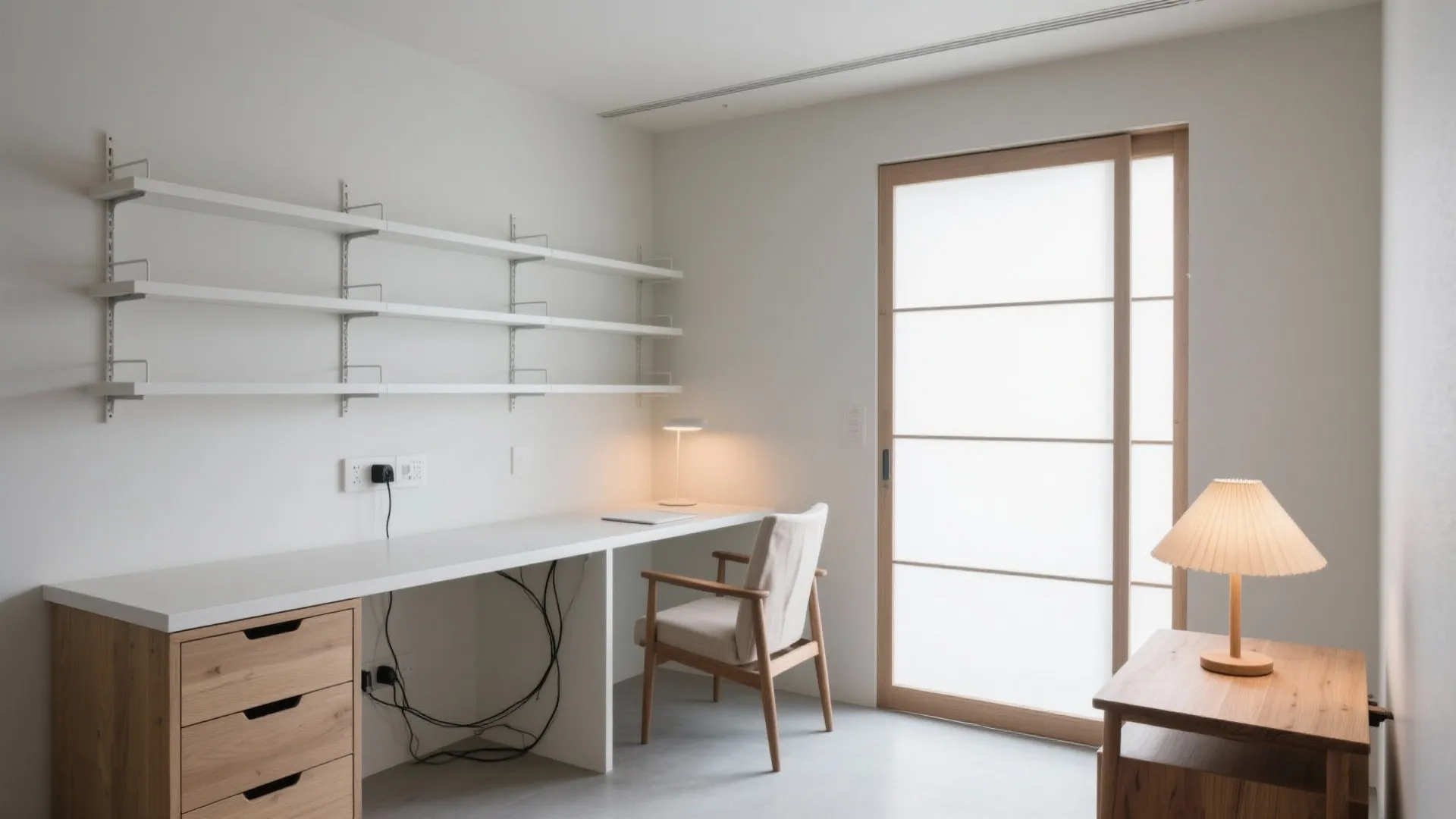 1SKのSを最大化：サービスルームを収納とワークのハイブリッドに