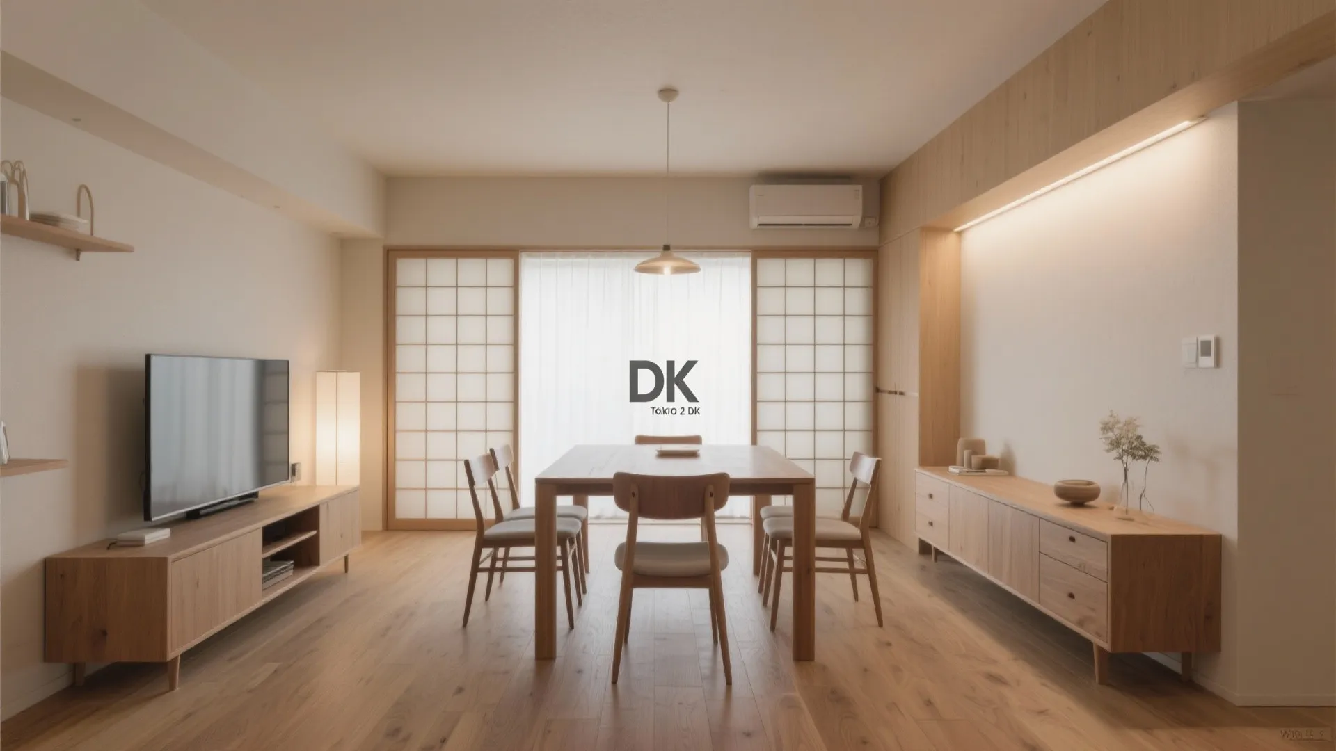 動線計画のコツ：回遊をつくると小さな2DKは広く感じる