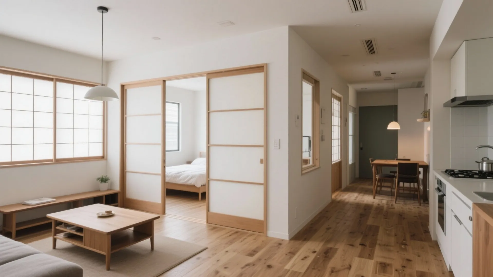 Tips 1: 2DKの意味を正しく捉える—“DKを起点に動線を分ける”（動線規模×日式風格×東京）
