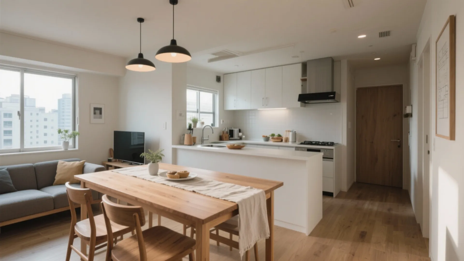 Tips 5: DKを“生活のハブ”にして家事の負担を分散（东京 × 动线规划）