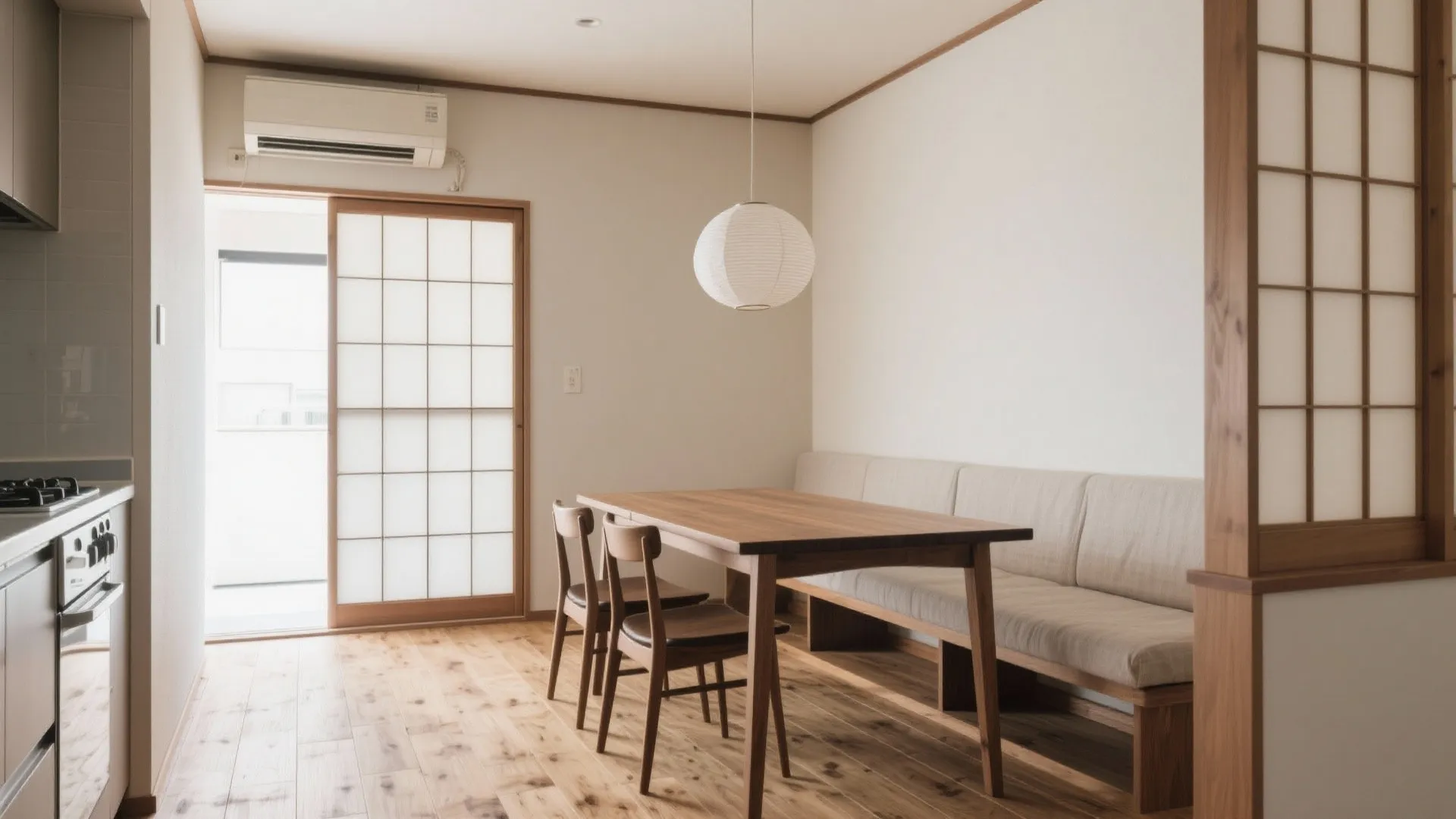 Tips 1: DKを“通路”から“場”へ—テーブルの向きで動線を整理（東京小戸型／動線規整／日式風格）