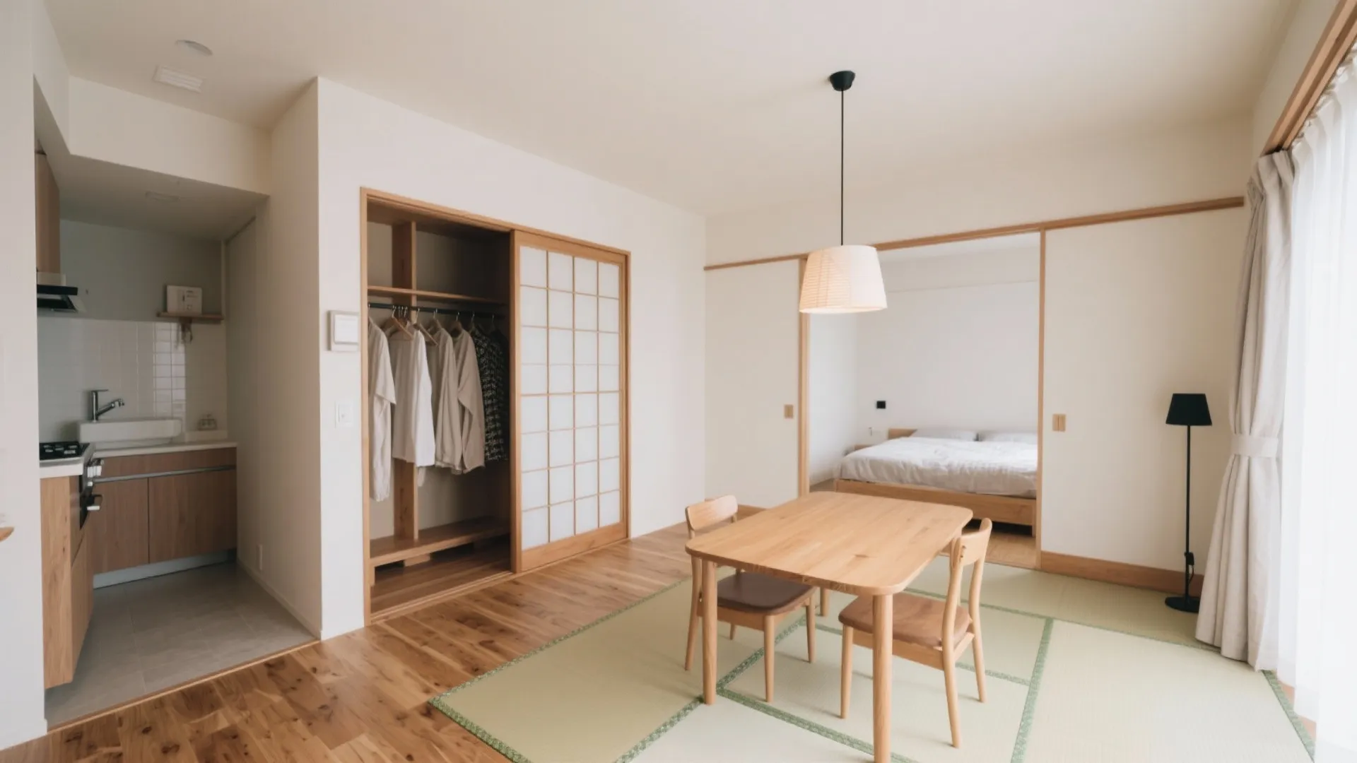 東京の2DKを心地よく整える5つのヒント｜日本室内設計: 吾妻橋の生活リズムに合う、動線と収納で“狭さ”を快適に変える方法