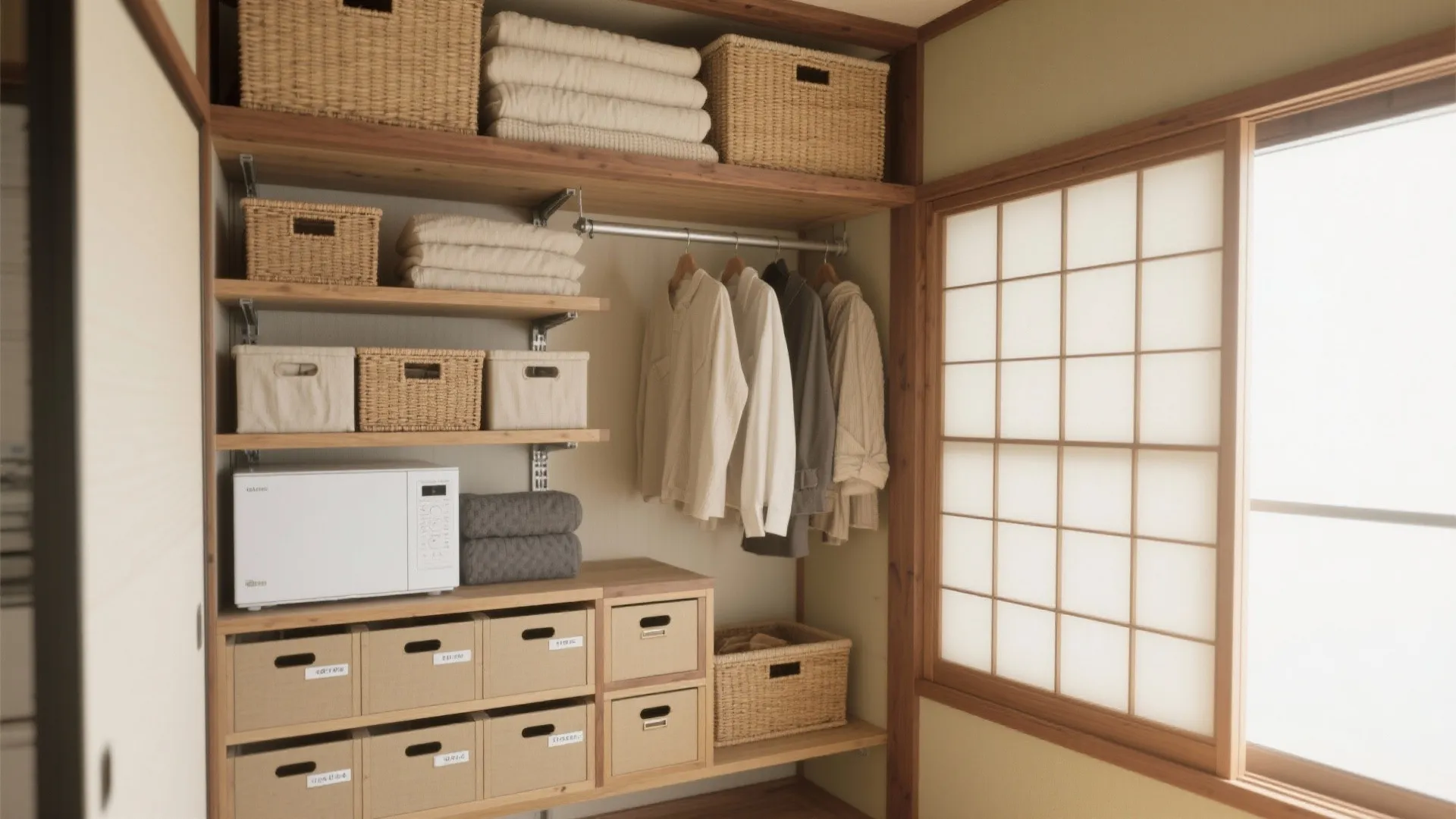 Tips 3: 押入れを“縦に使う”日式収納（收纳技巧／日式风格）