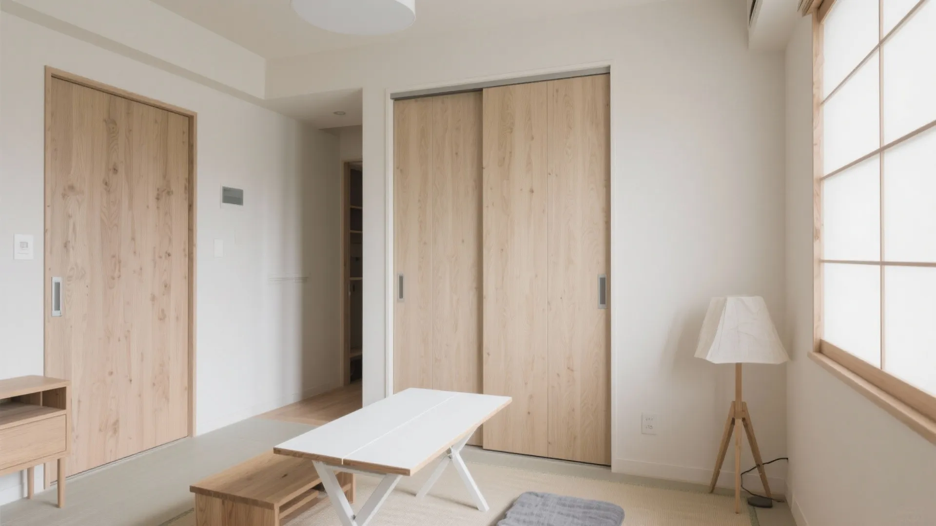 Tips 2: 東京小戸型の2DKは「引き戸＋薄型家具」で回遊性をつくる