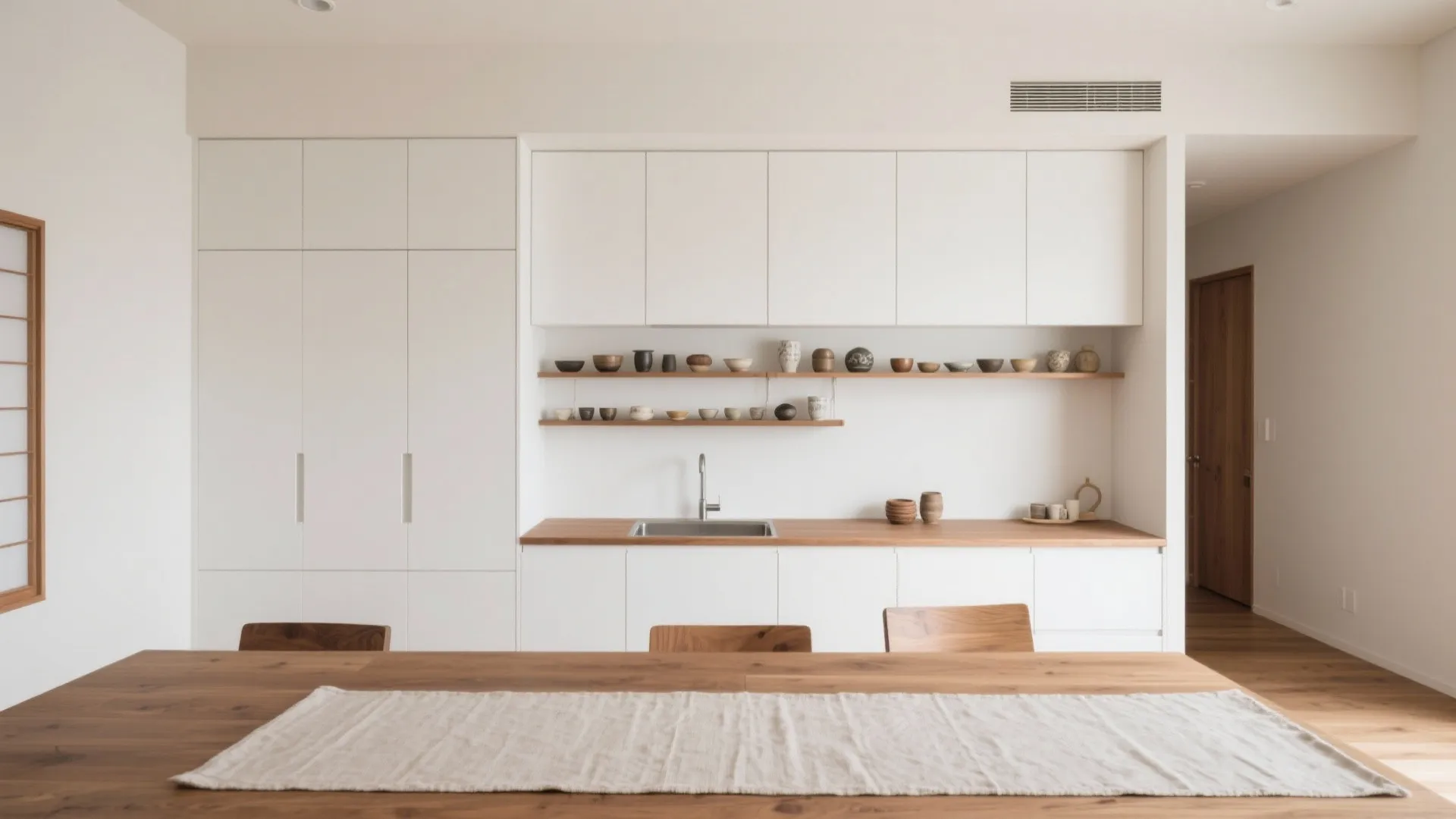 Tips 2: 収納は“見せる2割・隠す8割”（東京小户型の収納技巧）