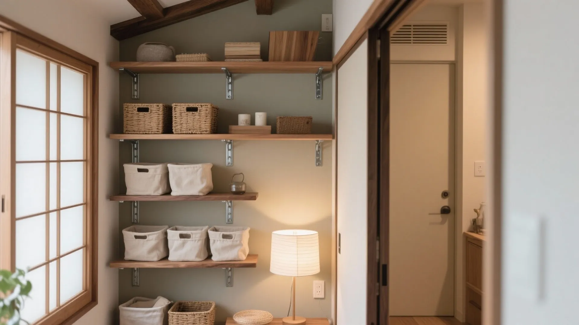 3. 収納は壁を増やさず作る：東京小戸型に効く収納技巧