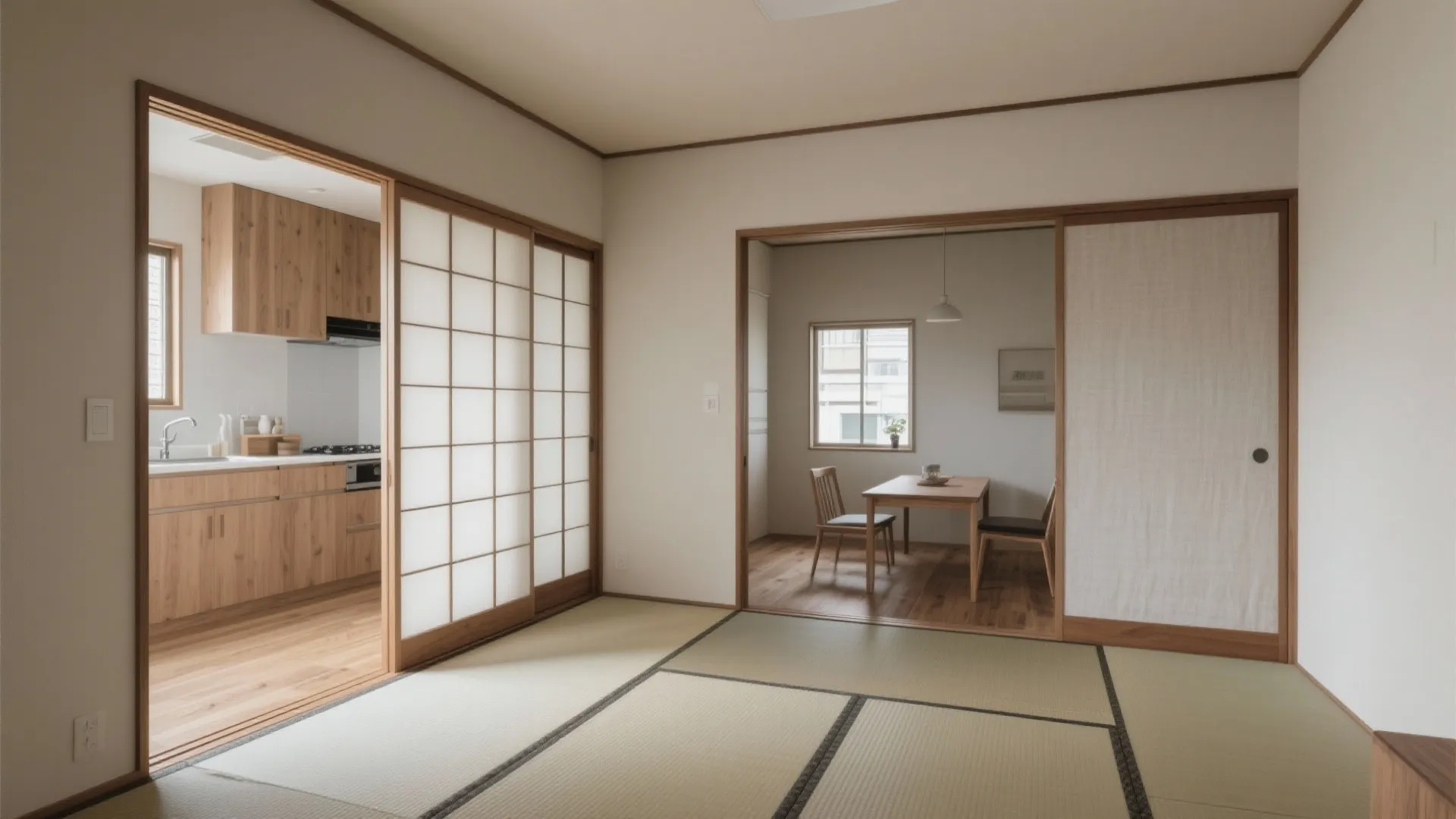 2. 2DKを1LDK風に：壁の抜き方と動線計画の費用対効果