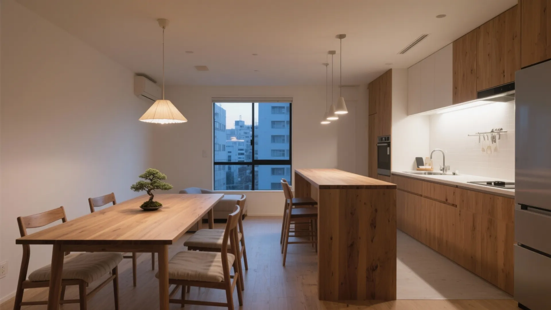 生活の核を一箇所に集めるゾーニングで動線を短くする（東京の2DK×動線規律）