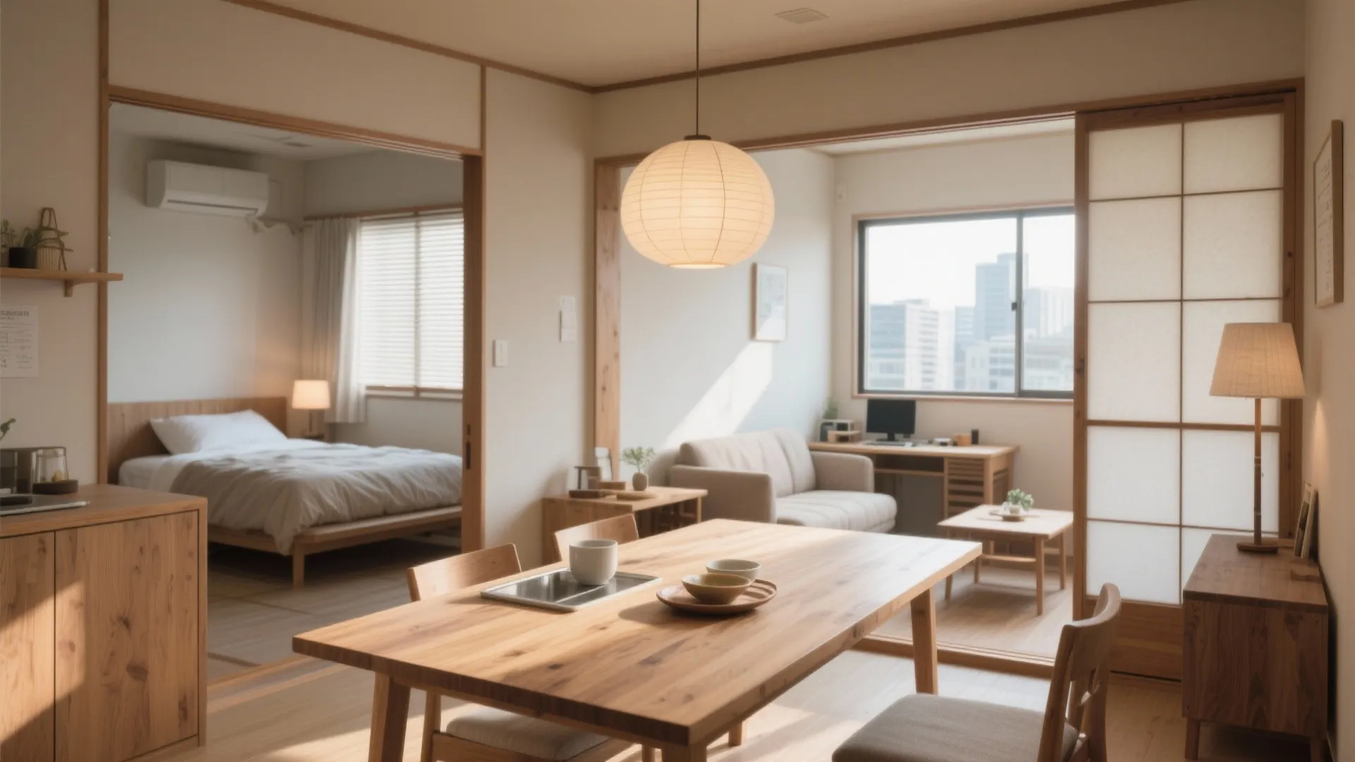 Tips 1: 2DKの役割を一発で決める｜東京小户型でも“機能の分離”が鍵