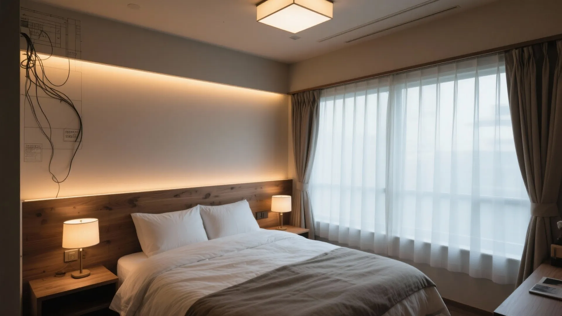 Tips 4: 2Kの寝室は“光の質”で落ち着かせる（東京小戸型×動線規画）