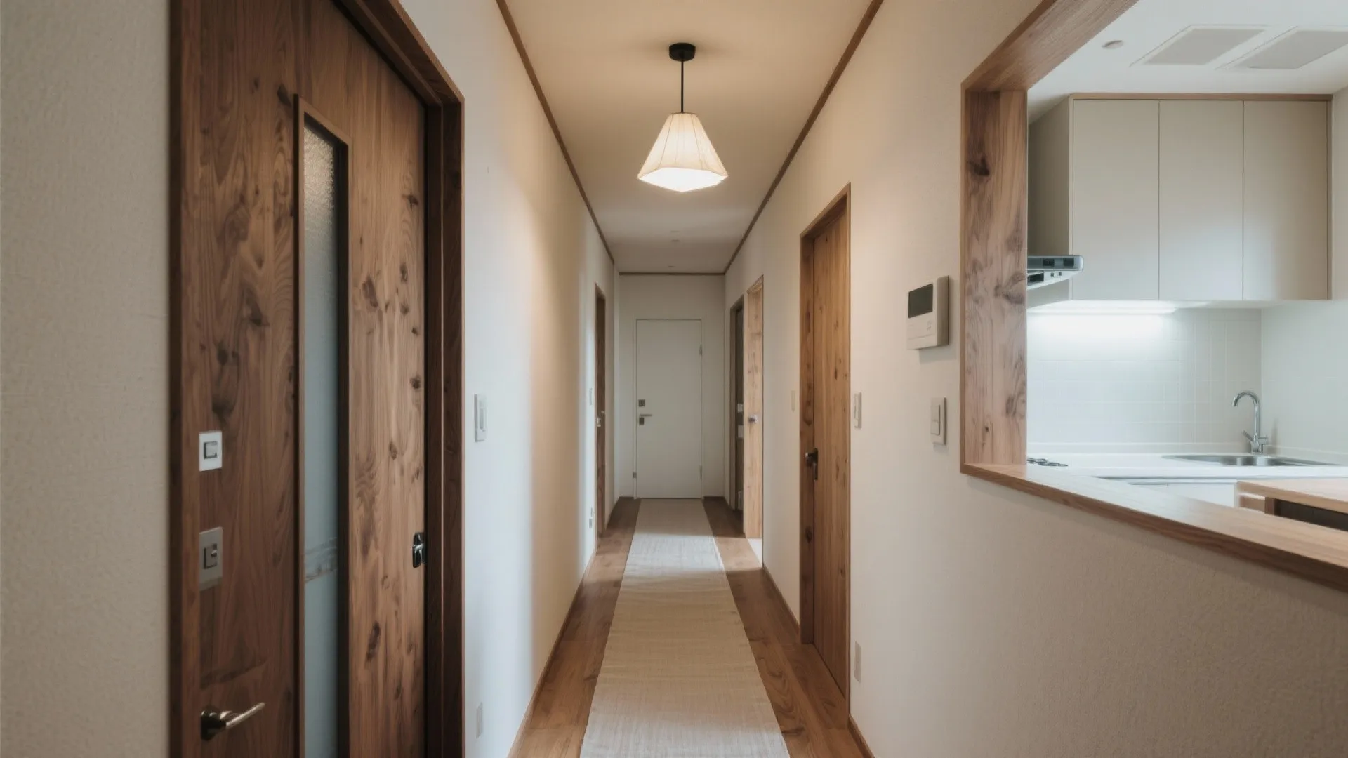 動線規律の作り方：玄関→キッチン→居室を一直線に（動線規画）