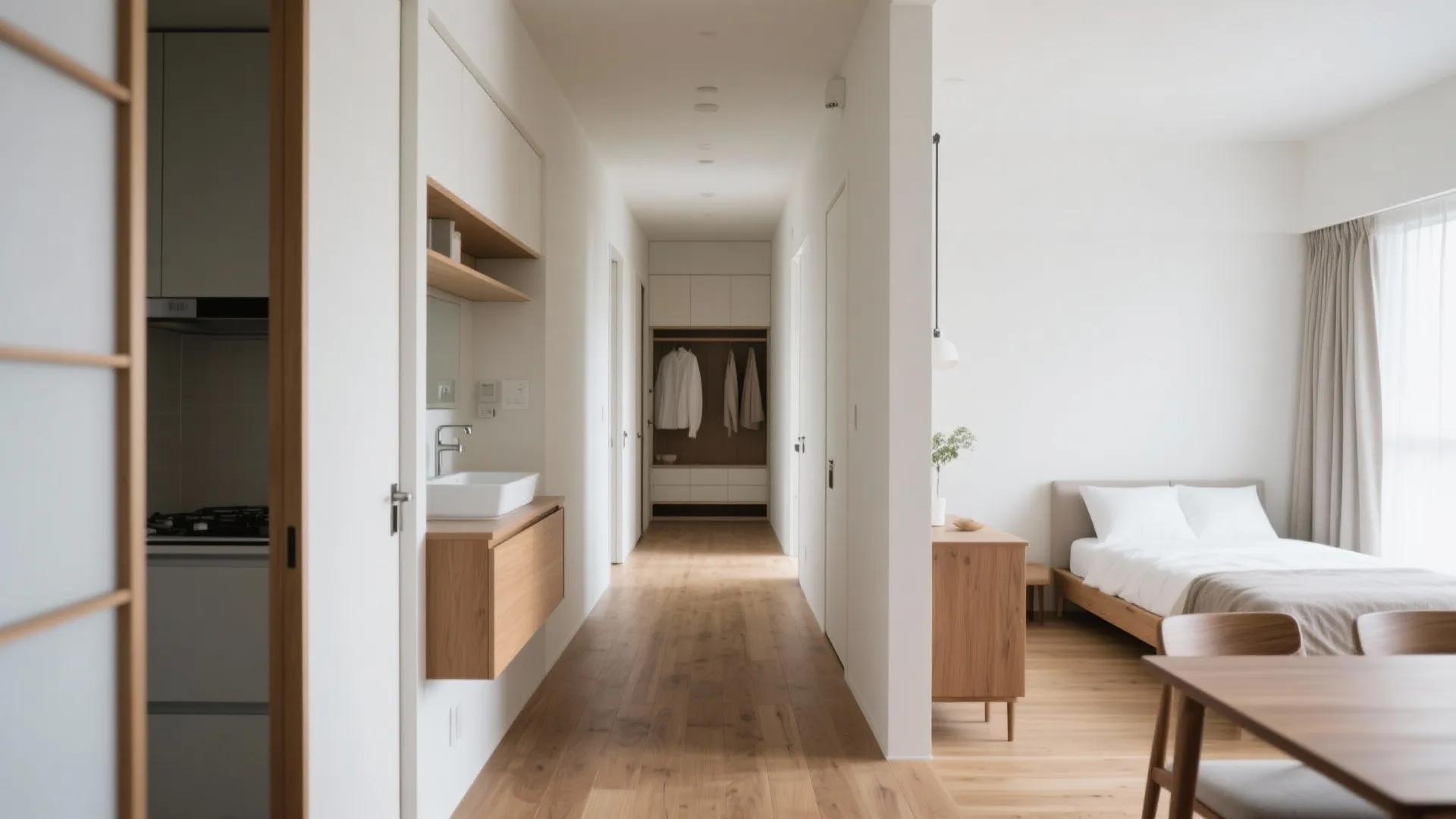 Tips 1: 動線が交差しない2Kレイアウト（動線規画×東京）