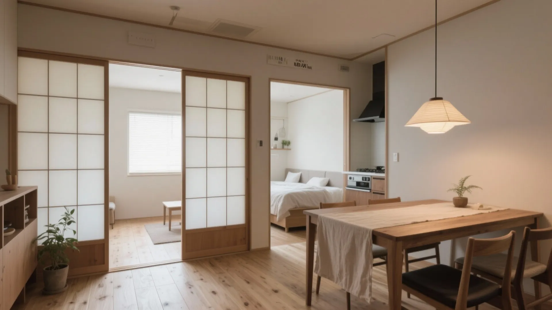 Tips 1: 1DKと2Kの違いは「食事とくつろぎの分け方」にある（東京小戸型・日式風格）