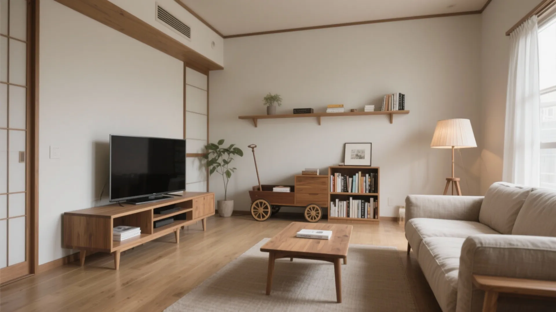 Tips 4: 家具の高さを揃えて視線を流す（日式風格×動線規画）