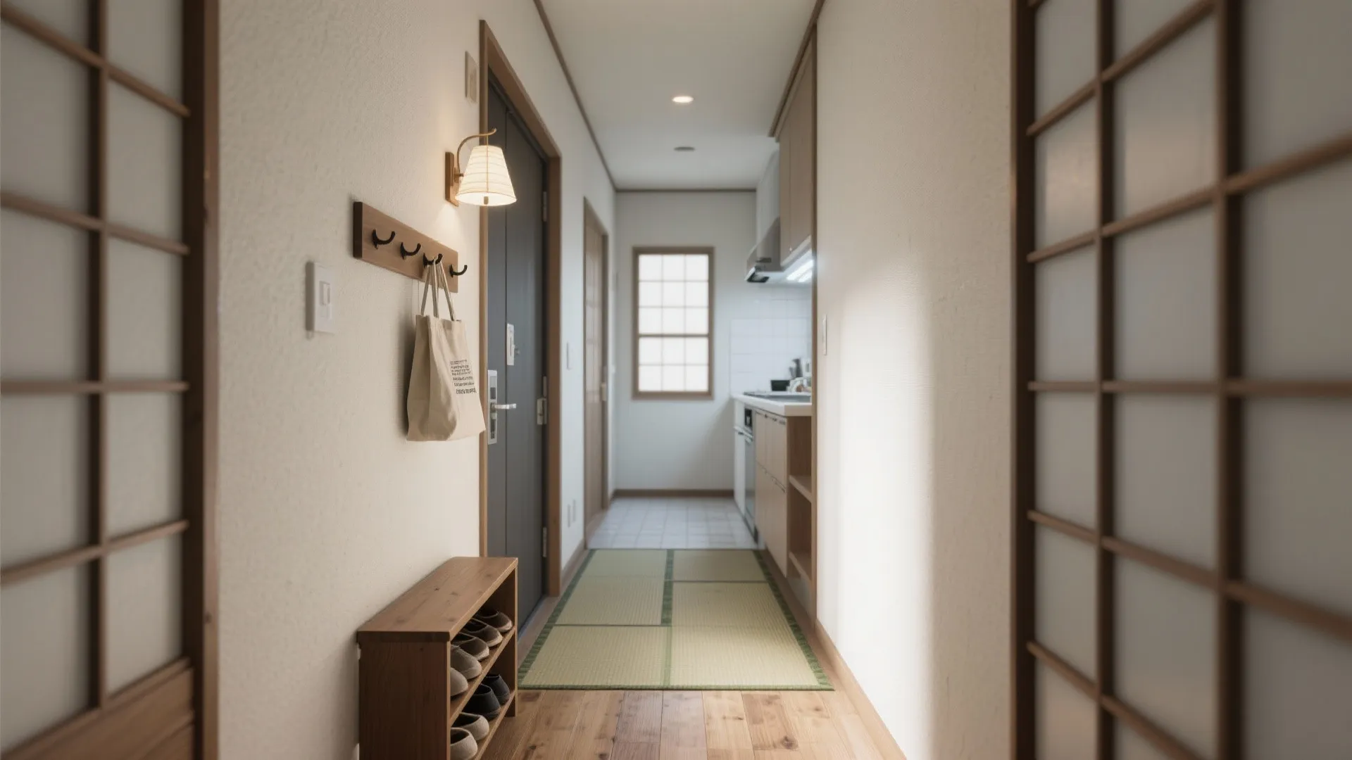 Tips 1: 玄関〜キッチンの動線を短くする（東京小戸型×動線規画）