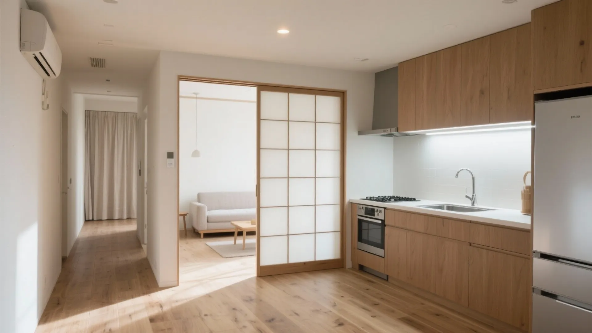 Tips 1: 東京のコンパクト暮らしでは「2Kの動線設計」が鍵（東京小戸型／動線計画／日式風格）