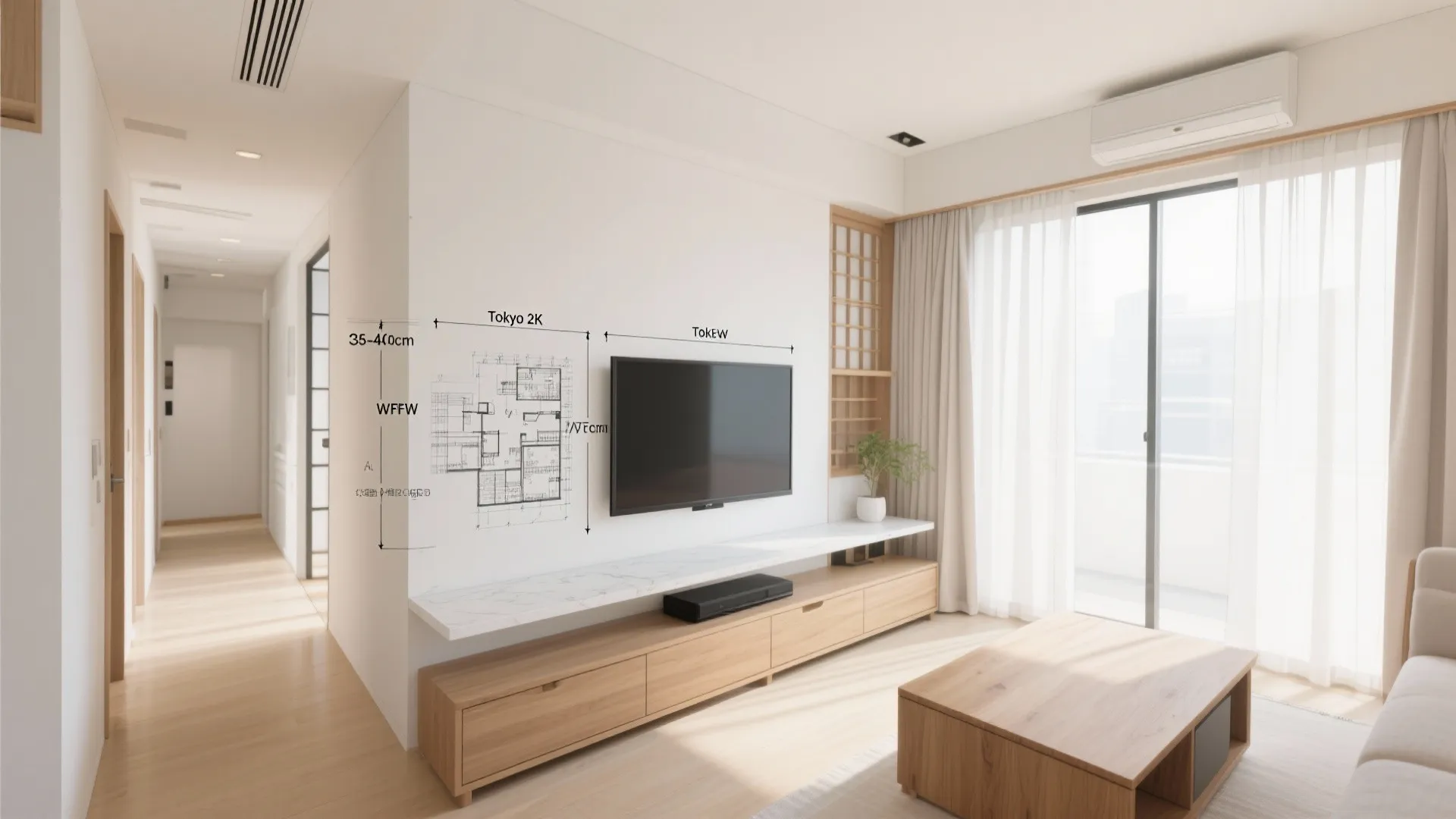 Tips 2: 東京小戸型でも効く、家具の「奥行き統一」テク（東京小戸型）