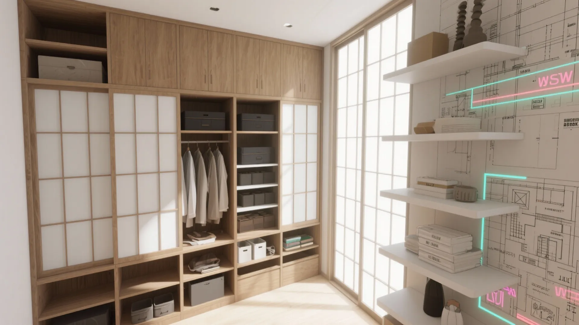 Tips 3: 収納は「縦に深く、前は軽く」（収納技巧）