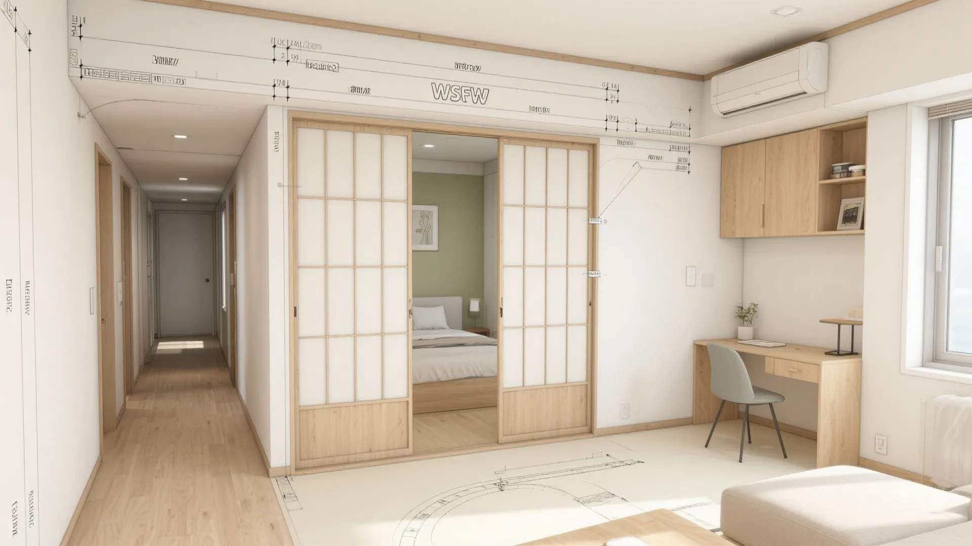 人数より“部屋の独立性”を優先する｜動線规划で快適人数が変わる