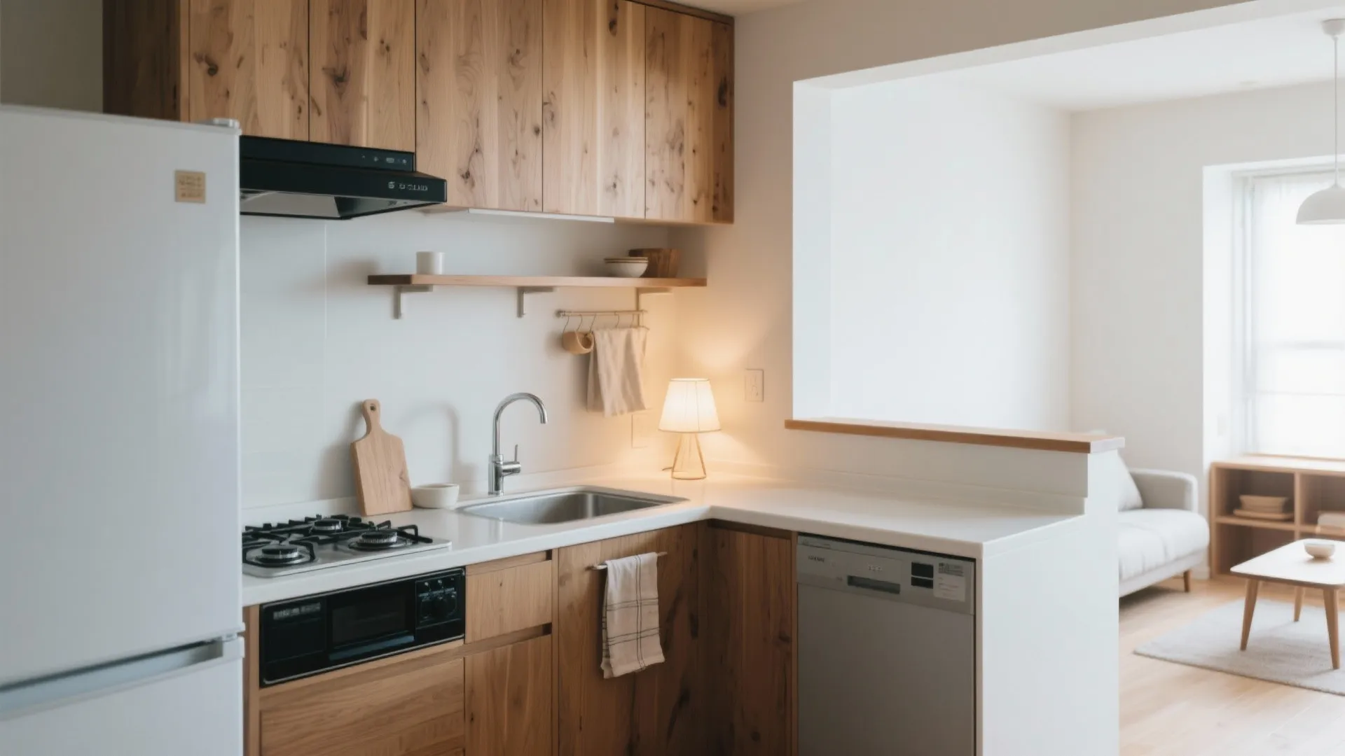 キッチンは回遊性と作業三角で効率化（東京小戸型の課題に効く）