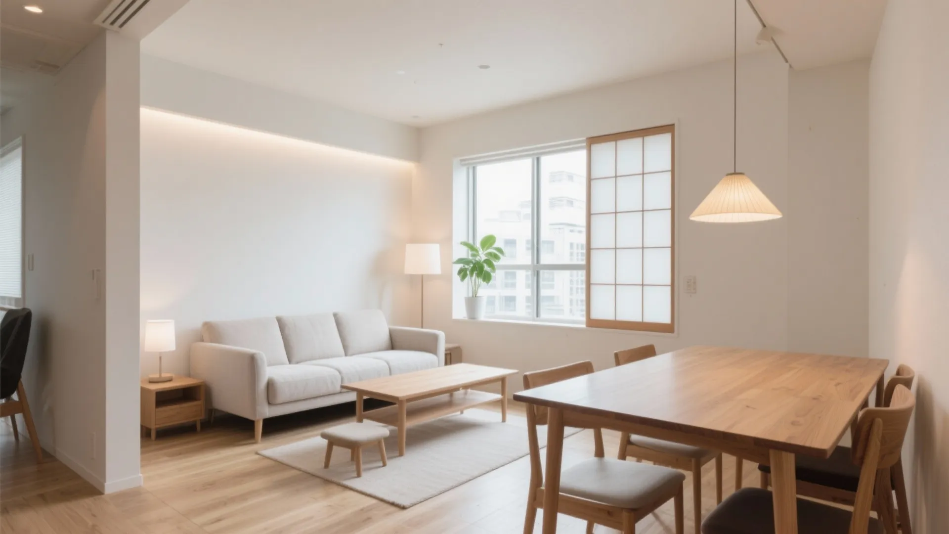 2LDK×2人暮らしに最適：ソファダイニングで叶える5つのレイアウト術: 東京・大阪・京都の小さな2LDKでも心地よく。ソファダイニングで動線と収納を整えるリアル設計