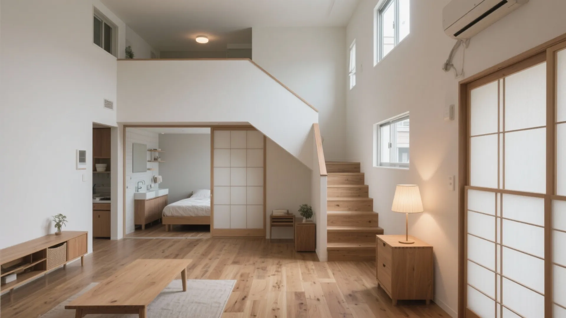 2LDK小さな戸建て2階のレイアウト術｜東京公寓デザイン5つの秘訣: 動線と収納を整えるだけで、2LDK・2階の家が心地よく変わる。日本都市の暮らしに合う、日式風格の小空間最適解。