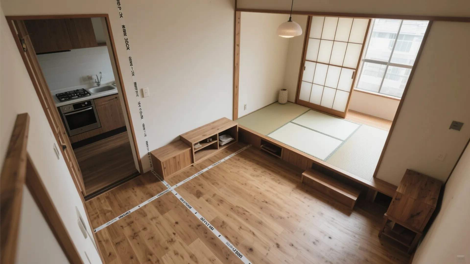 Tips 1: 3DKの“生活動線”を可視化してから家具を置く（動線計画×日式風格）